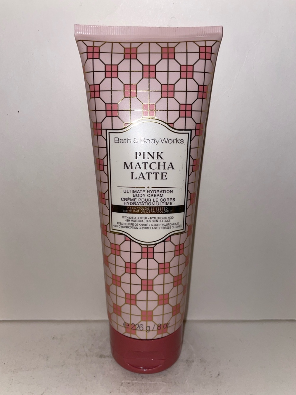 Bath & Body Works Strawberry Snowflakes Body Cream 8oz Discontinued New